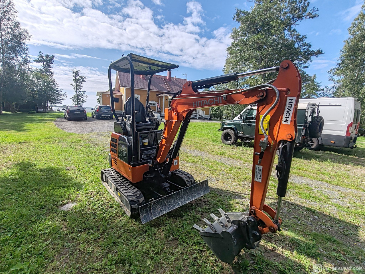 Hitachi ZX19U, reilu 90H ajettu, 2016., Eurajoki - Mini excavator: Foto 2 Hitachi ZX19U, reilu 90H ajettu, 2016., Eurajoki - Mini excavator: Foto 2