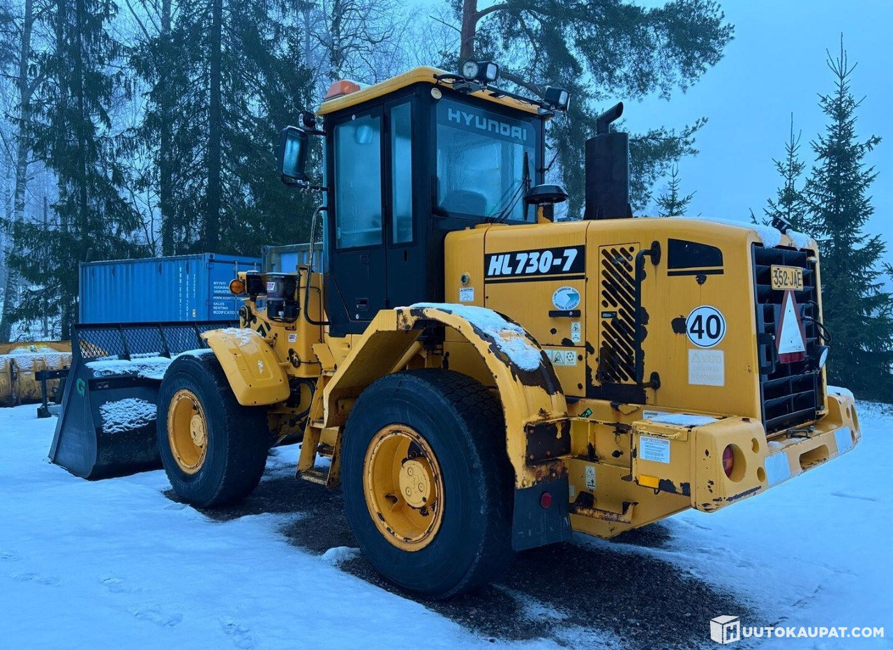 Hyundai HL 730-7 wheel loader, 2005, Porvoo - Încărcător frontal pe pneuri: Foto 2 Hyundai HL 730-7 wheel loader, 2005, Porvoo - Încărcător frontal pe pneuri: Foto 2