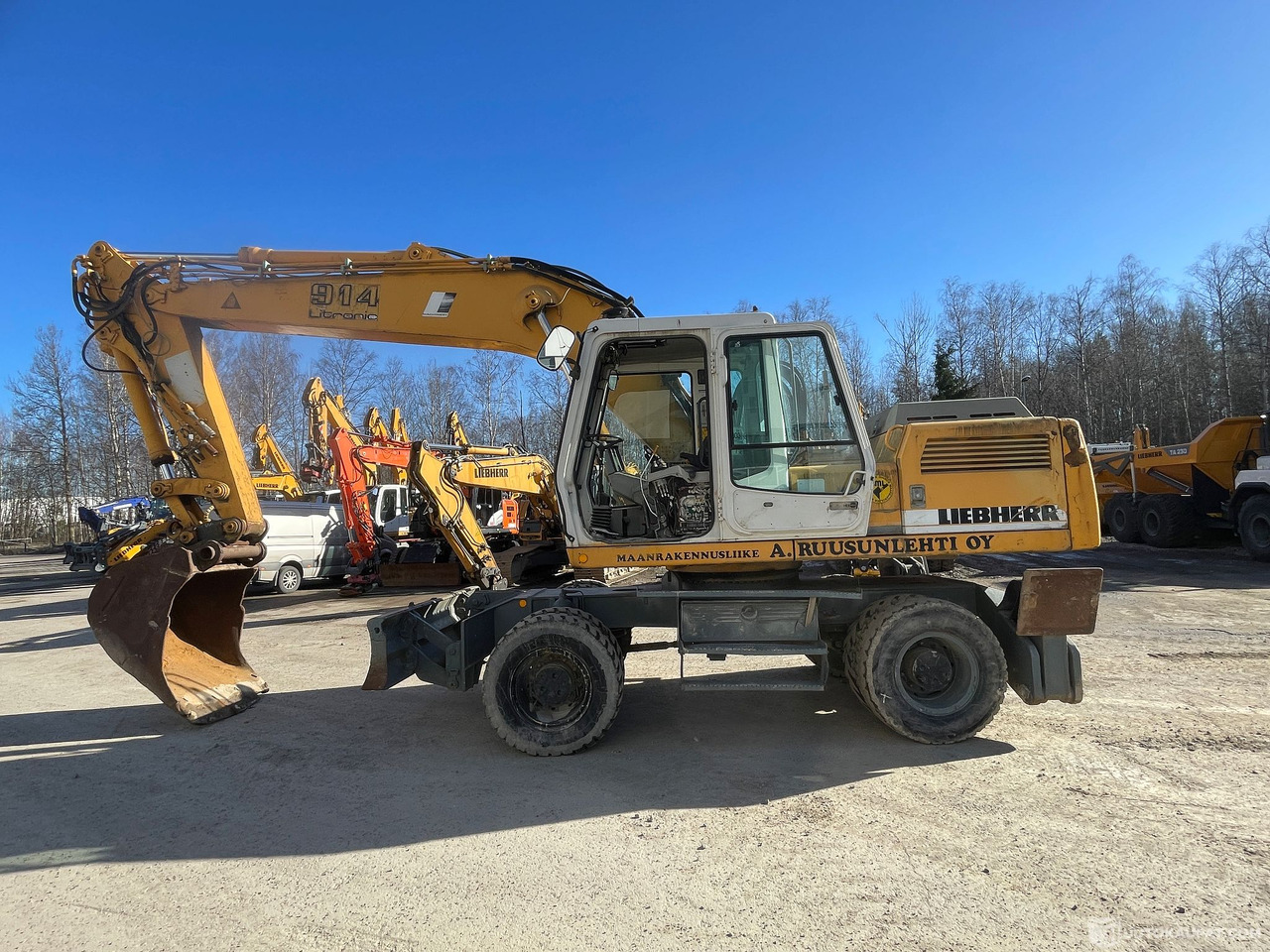 Liebherr A 914, 1998 Kaivinkone, Tuusula - Excavator pe roţi: Foto 1 Liebherr A 914, 1998 Kaivinkone, Tuusula - Excavator pe roţi: Foto 1