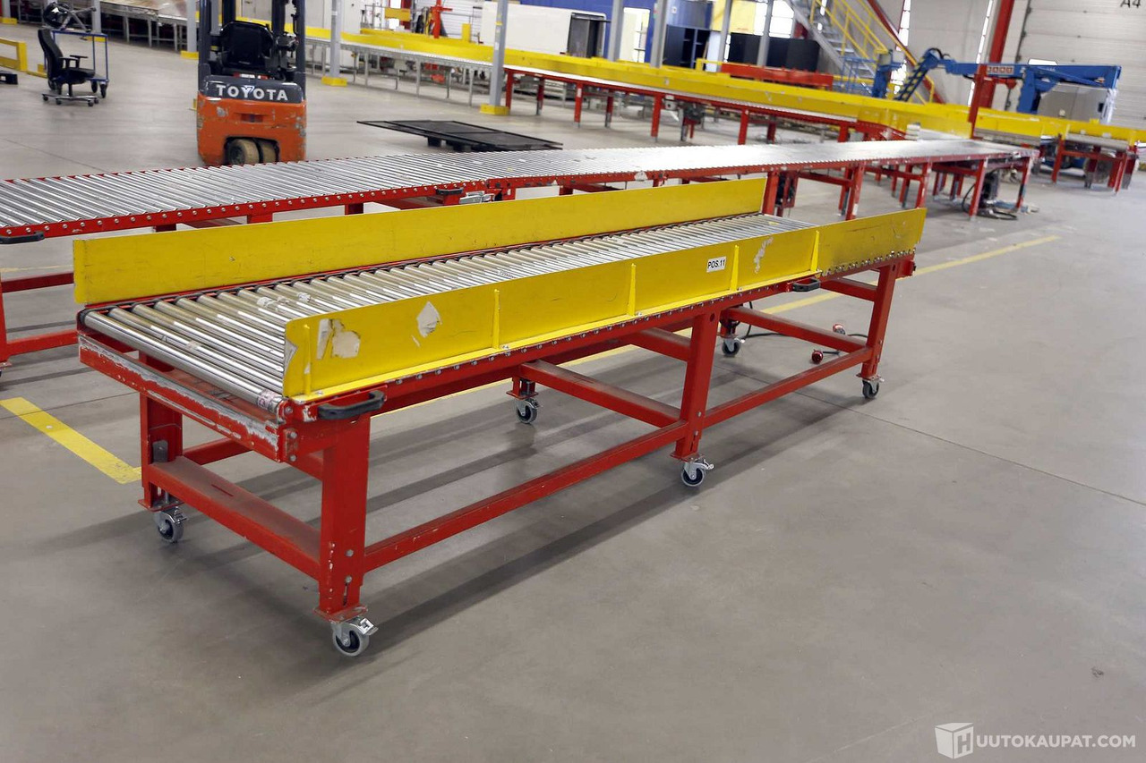 Moottoroitu, liikuteltava rullakuljetin, Ferroplan Oy. LGS6020, Vantaa - Conveior: Foto 2 Moottoroitu, liikuteltava rullakuljetin, Ferroplan Oy. LGS6020, Vantaa - Conveior: Foto 2