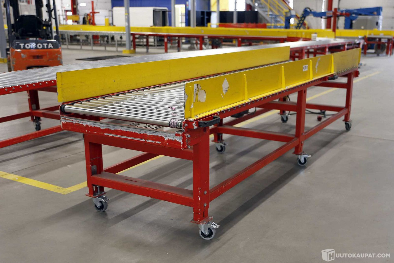 Moottoroitu, liikuteltava rullakuljetin, Ferroplan Oy. LGS6020, Vantaa - Conveior: Foto 1 Moottoroitu, liikuteltava rullakuljetin, Ferroplan Oy. LGS6020, Vantaa - Conveior: Foto 1