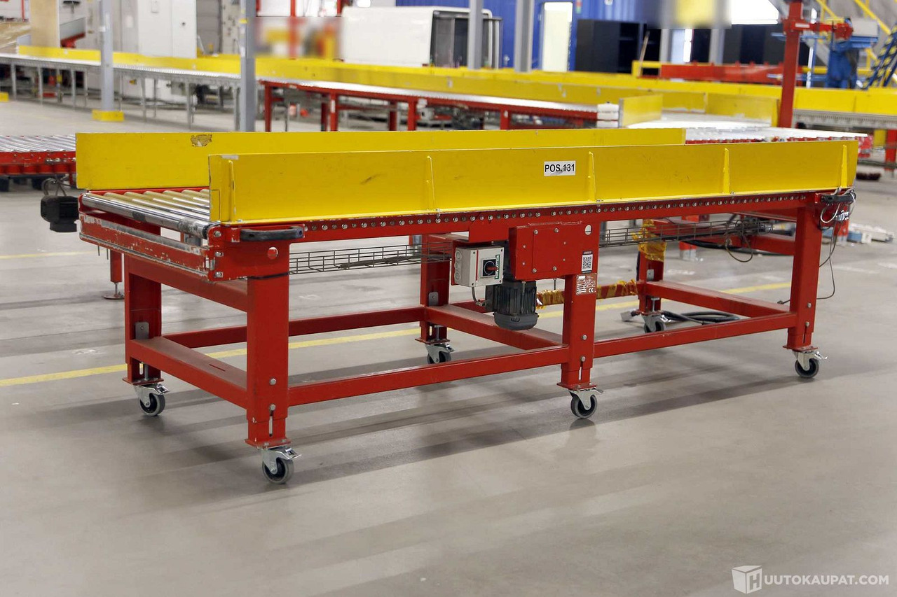 Moottoroitu, liikuteltava rullakuljetin, Ferroplan Oy. LGS6021, Vantaa - Conveior: Foto 3 Moottoroitu, liikuteltava rullakuljetin, Ferroplan Oy. LGS6021, Vantaa - Conveior: Foto 3