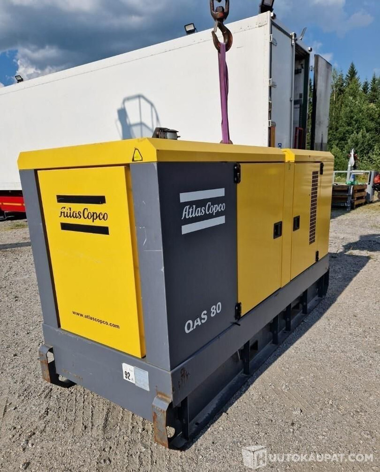 Atlas Copco QAS 80, 2016, 4 172 h, generaattori, Siilinjärvi - Utilaje constructii: Foto 3 Atlas Copco QAS 80, 2016, 4 172 h, generaattori, Siilinjärvi - Utilaje constructii: Foto 3