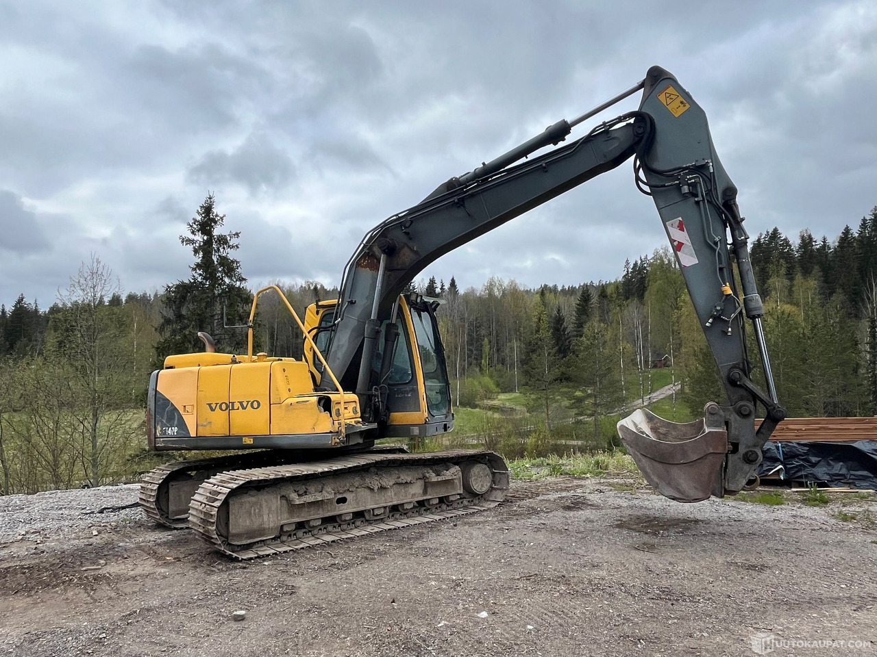 Volvo EC140B, kaivinkone, lähes uudet telat, 2002, Vihti - Excavator pe şenile: Foto 3 Volvo EC140B, kaivinkone, lähes uudet telat, 2002, Vihti - Excavator pe şenile: Foto 3