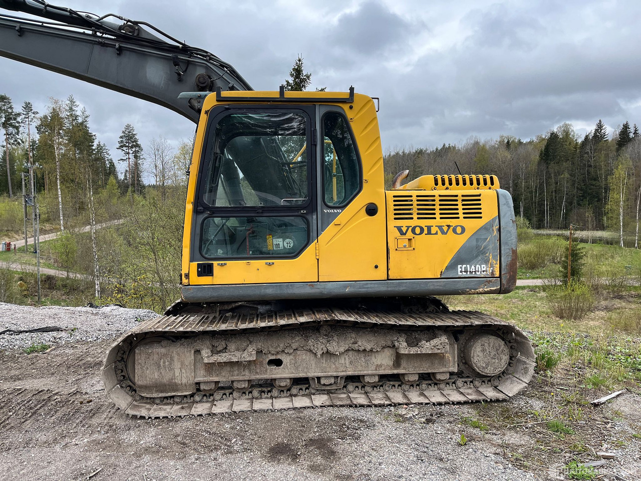 Volvo EC140B, kaivinkone, lähes uudet telat, 2002, Vihti - Excavator pe şenile: Foto 2 Volvo EC140B, kaivinkone, lähes uudet telat, 2002, Vihti - Excavator pe şenile: Foto 2