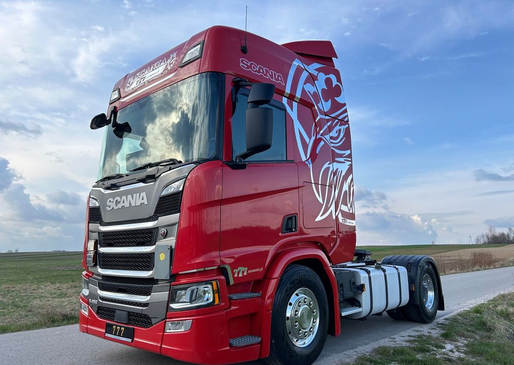 Scania R450 FULL ADR RETARDER ALUFELGI z Niemiec od jedynego właściciela ! HYDRAULIKA spod beczki spożywczej ! / do wywrotu ruchomej podłogi beczki TOP TOP TOP OKAZJA - Cap tractor: Foto 4 Scania R450 FULL ADR RETARDER ALUFELGI z Niemiec od jedynego właściciela ! HYDRAULIKA spod beczki spożywczej ! / do wywrotu ruchomej podłogi beczki TOP TOP TOP OKAZJA - Cap tractor: Foto 4