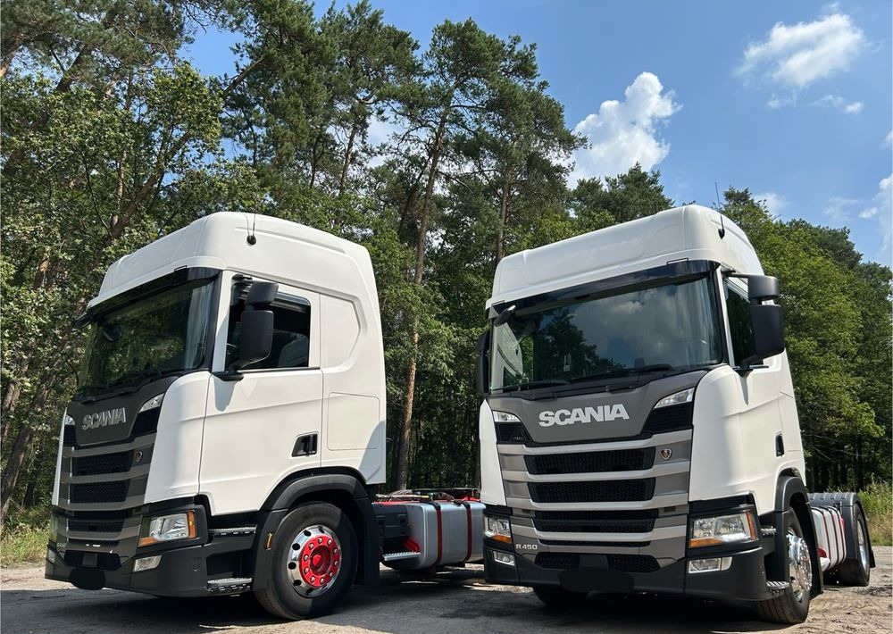 Scania R450 NAUKA JAZDY RETARDER STANDARD 7300kg / DOBRA POD WYWROTKĘ / KLIMA POSTOJOWA z Niemiec HYDRAULIKA - Cap tractor: Foto 1 Scania R450 NAUKA JAZDY RETARDER STANDARD 7300kg / DOBRA POD WYWROTKĘ / KLIMA POSTOJOWA z Niemiec HYDRAULIKA - Cap tractor: Foto 1