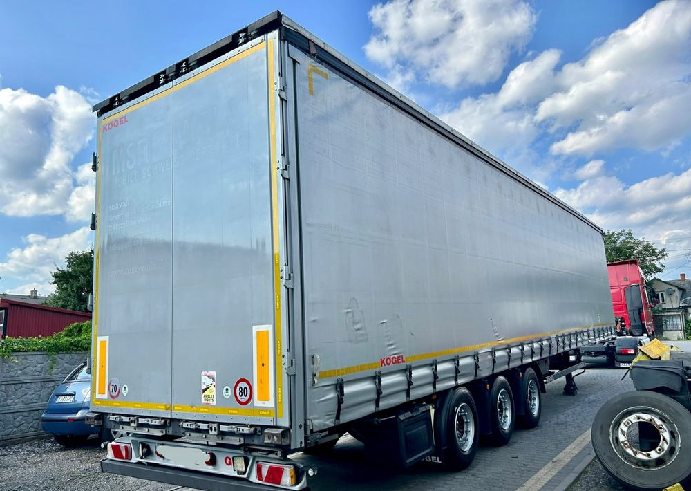 Kögel MEGA 2019 OPONY 80% SAF PODNOSZONA OŚ PODNOSZONY DACH / OD PIERWSZEGO WŁAŚCICIELA - Semiremorcă prelată: Foto 4 Kögel MEGA 2019 OPONY 80% SAF PODNOSZONA OŚ PODNOSZONY DACH / OD PIERWSZEGO WŁAŚCICIELA - Semiremorcă prelată: Foto 4