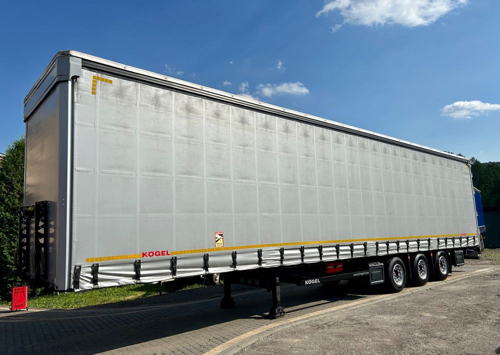 Kögel MEGA 2019 OPONY 80% SAF PODNOSZONA OŚ PODNOSZONY DACH / OD PIERWSZEGO WŁAŚCICIELA - Semiremorcă prelată: Foto 1 Kögel MEGA 2019 OPONY 80% SAF PODNOSZONA OŚ PODNOSZONY DACH / OD PIERWSZEGO WŁAŚCICIELA - Semiremorcă prelată: Foto 1