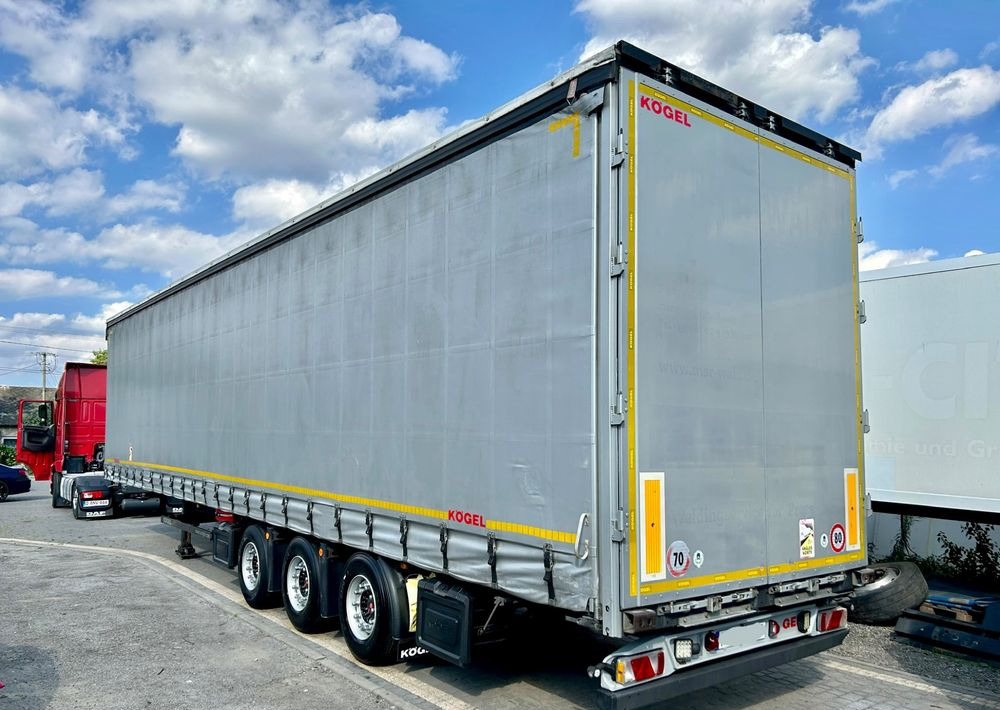 Kögel MEGA 2019 OPONY 80% SAF PODNOSZONA OŚ PODNOSZONY DACH / OD PIERWSZEGO WŁAŚCICIELA - Semiremorcă prelată: Foto 2 Kögel MEGA 2019 OPONY 80% SAF PODNOSZONA OŚ PODNOSZONY DACH / OD PIERWSZEGO WŁAŚCICIELA - Semiremorcă prelată: Foto 2