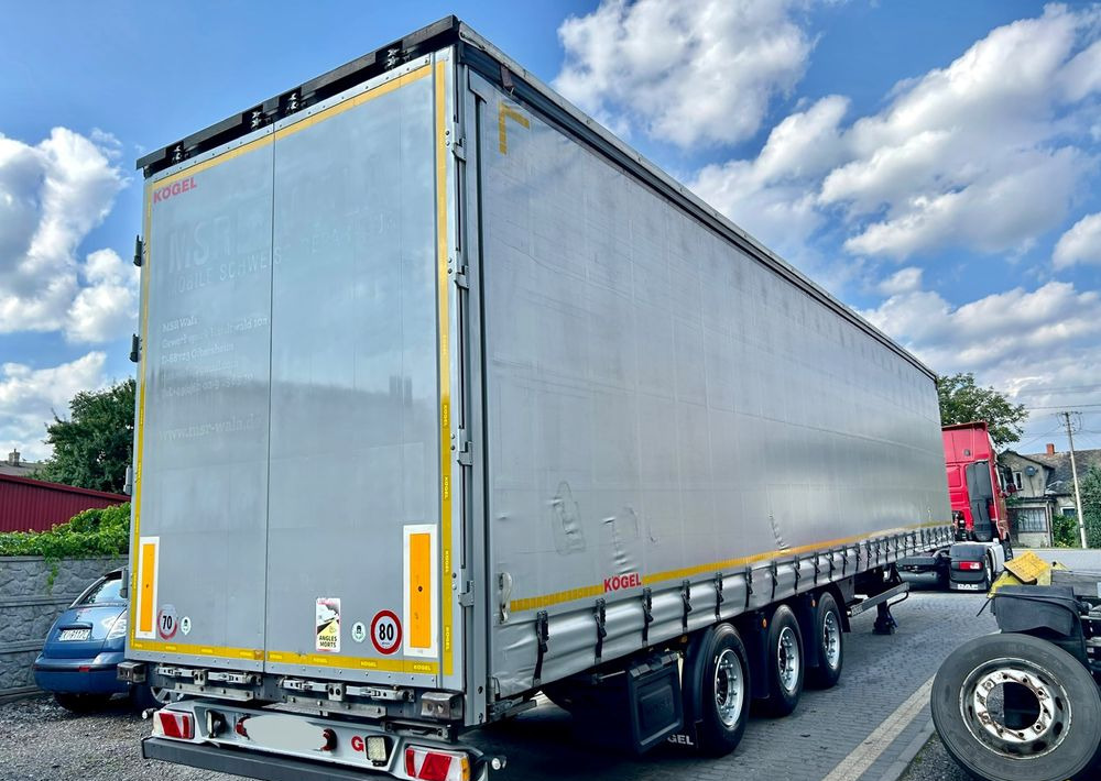 Kögel MEGA 2019 OPONY 80% SAF PODNOSZONA OŚ PODNOSZONY DACH / OD PIERWSZEGO WŁAŚCICIELA - Semiremorcă prelată: Foto 3 Kögel MEGA 2019 OPONY 80% SAF PODNOSZONA OŚ PODNOSZONY DACH / OD PIERWSZEGO WŁAŚCICIELA - Semiremorcă prelată: Foto 3