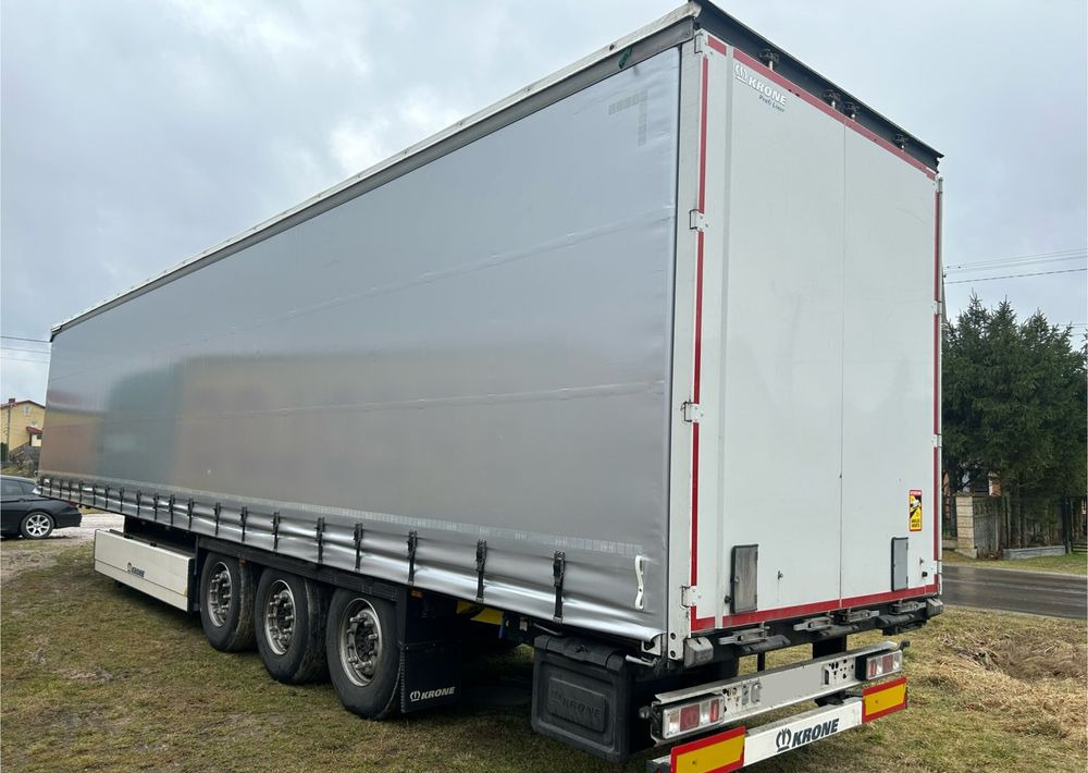 Krone STANDARD 2021 podnoszona oś OPONY 70% / STAN BARDZO DOBRY / OD PIERWSZEGO WŁAŚCICIELA / PALECIARA / TOP / sprowadzona z Niemiec !! - Semiremorcă prelată: Foto 5 Krone STANDARD 2021 podnoszona oś OPONY 70% / STAN BARDZO DOBRY / OD PIERWSZEGO WŁAŚCICIELA / PALECIARA / TOP / sprowadzona z Niemiec !! - Semiremorcă prelată: Foto 5