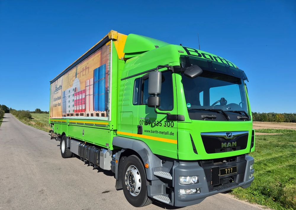 MAN Tgm 18.320 FULL SERWIS UNIKAT TOP ORYGINALNY PRZEBIEG z Niemiec AUTOMAT WINDA ACC Pirelli klima postojowa 18.250 18.290 15.250 15.290 15.320 - Camion cu prelată: Foto 1 MAN Tgm 18.320 FULL SERWIS UNIKAT TOP ORYGINALNY PRZEBIEG z Niemiec AUTOMAT WINDA ACC Pirelli klima postojowa 18.250 18.290 15.250 15.290 15.320 - Camion cu prelată: Foto 1