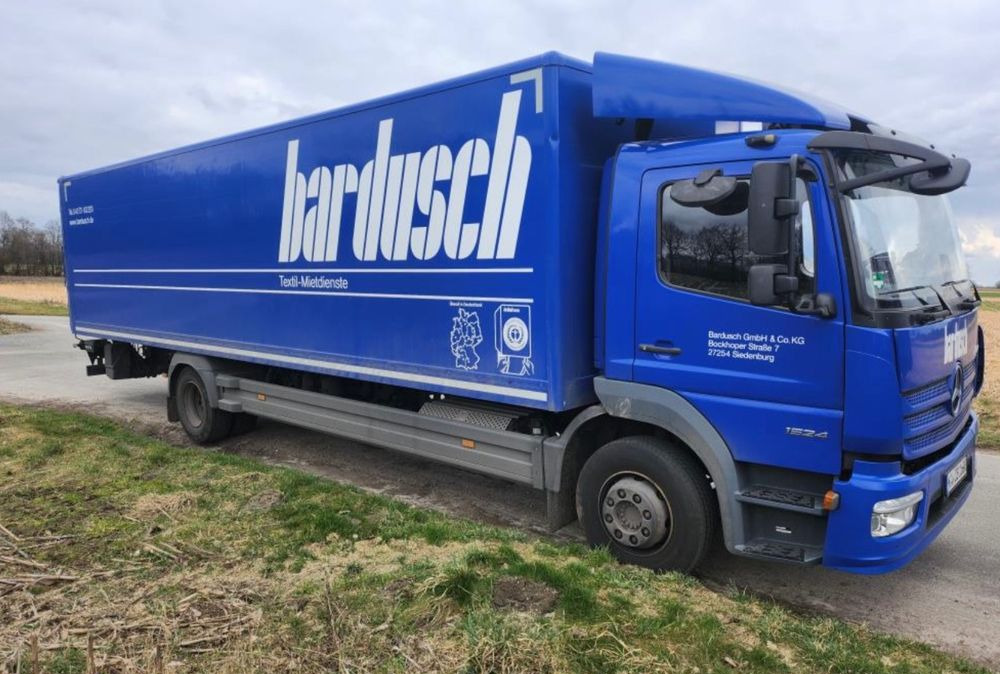 Mercedes-Benz Atego 1524 Z Niemiec TOP 2018 Przód i tył na poduszkach 15t DMC / 7.45m 18 palet TOP STAN - Camion furgon: Foto 2 Mercedes-Benz Atego 1524 Z Niemiec TOP 2018 Przód i tył na poduszkach 15t DMC / 7.45m 18 palet TOP STAN - Camion furgon: Foto 2