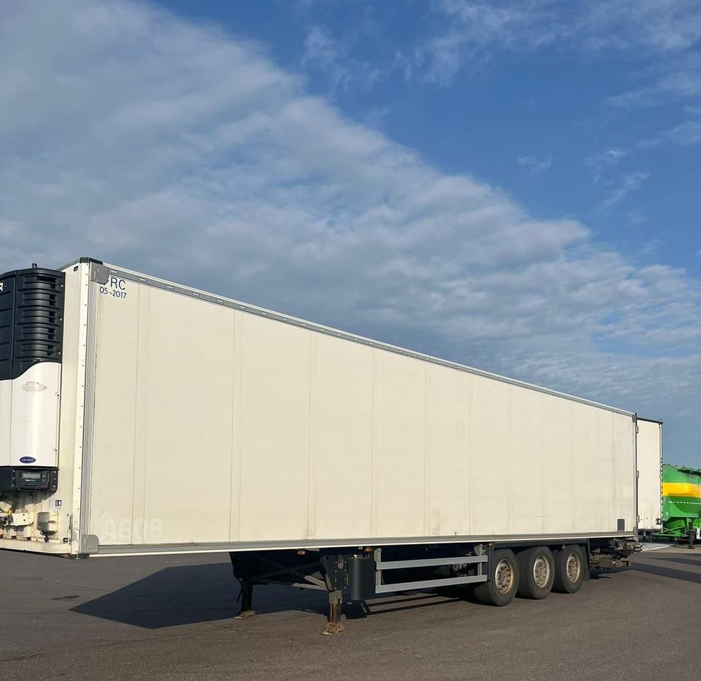 Schmitz Cargobull CARRIER MAXIMA 1300 / WINDA / DOPPEL STOCK / ŚCIANA GRODZIOWA / BELKI / PODNOSZONA OŚ / z Niemiec / TOP STAN 2011/ CARRIER CHŁODNIA CHLODNIA LODÓWKA PODWÓJNY ZAŁADUNEK PIĘTROWA - Semiremorcă frigider: Foto 5 Schmitz Cargobull CARRIER MAXIMA 1300 / WINDA / DOPPEL STOCK / ŚCIANA GRODZIOWA / BELKI / PODNOSZONA OŚ / z Niemiec / TOP STAN 2011/ CARRIER CHŁODNIA CHLODNIA LODÓWKA PODWÓJNY ZAŁADUNEK PIĘTROWA - Semiremorcă frigider: Foto 5