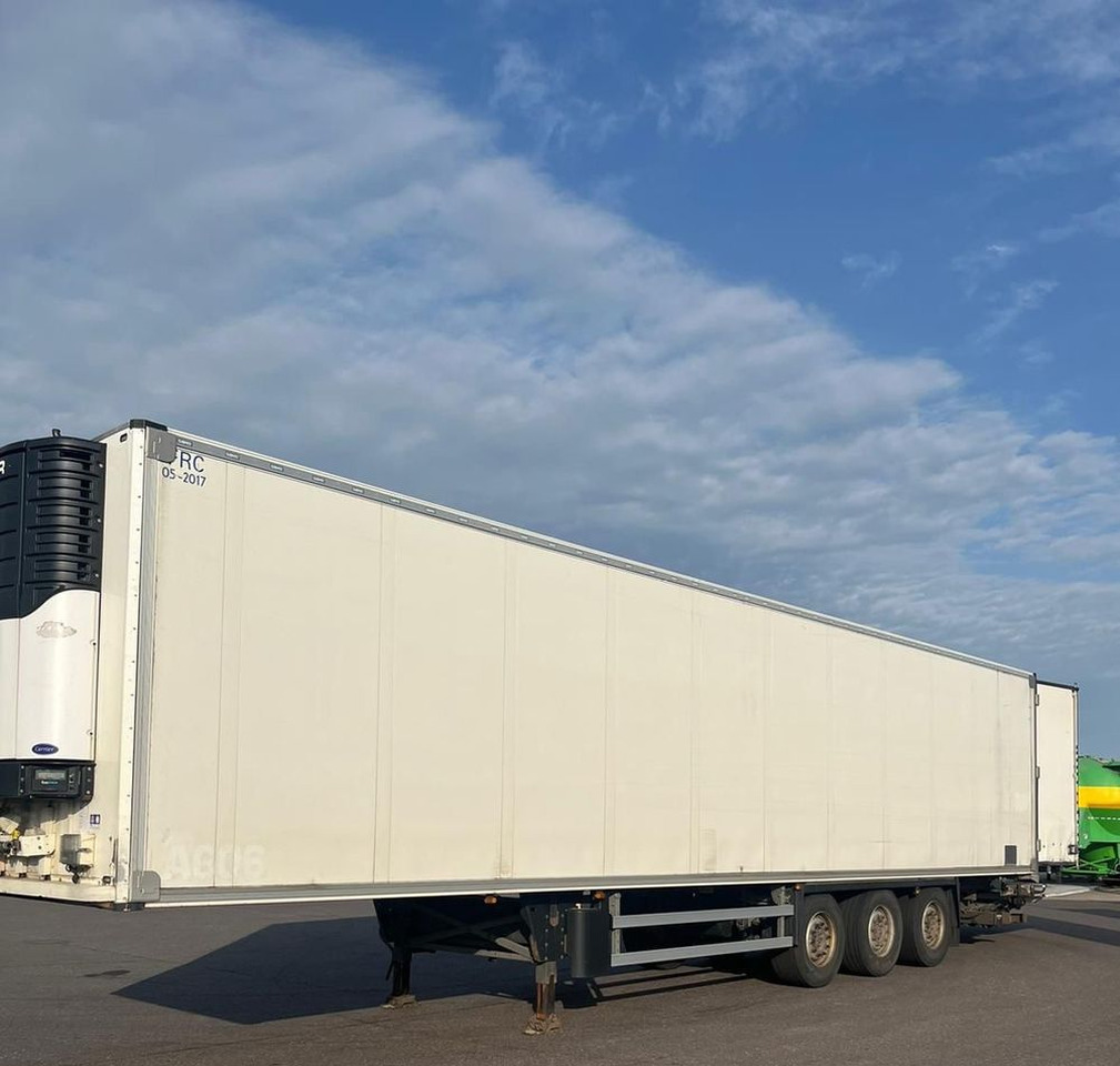Schmitz Cargobull CARRIER MAXIMA 1300 / WINDA / DOPPEL STOCK / ŚCIANA GRODZIOWA / BELKI / PODNOSZONA OŚ / z Niemiec / TOP STAN 2011/ CARRIER CHŁODNIA CHLODNIA LODÓWKA PODWÓJNY ZAŁADUNEK PIĘTROWA - Semiremorcă frigider: Foto 2 Schmitz Cargobull CARRIER MAXIMA 1300 / WINDA / DOPPEL STOCK / ŚCIANA GRODZIOWA / BELKI / PODNOSZONA OŚ / z Niemiec / TOP STAN 2011/ CARRIER CHŁODNIA CHLODNIA LODÓWKA PODWÓJNY ZAŁADUNEK PIĘTROWA - Semiremorcă frigider: Foto 2