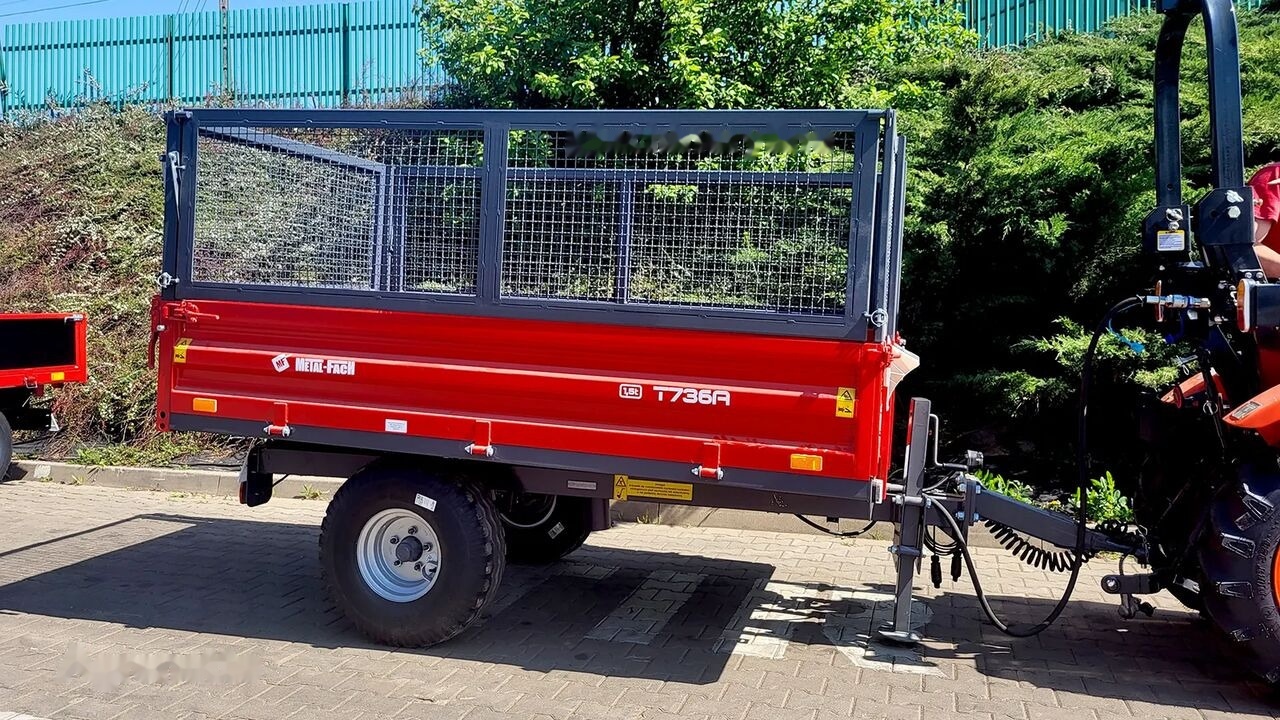 Metal-Fach T736/1 - 840kg - Remorcă agricolă: Foto 1 Metal-Fach T736/1 - 840kg - Remorcă agricolă: Foto 1