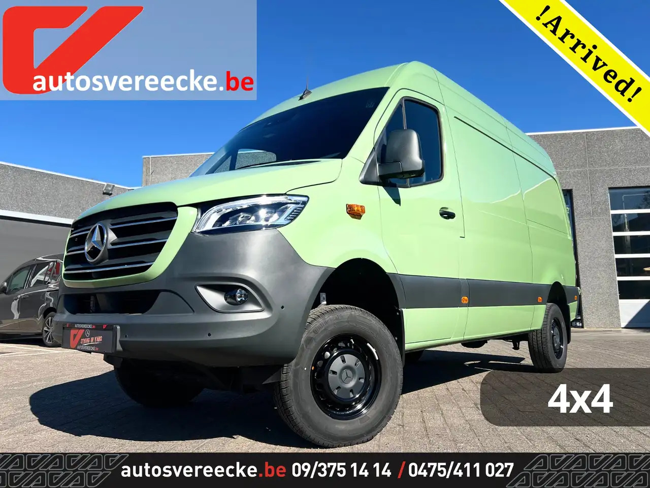 Mercedes-Benz Sprinter 319 L2H2 AWD (58.500€ex) 360CAMERA|4X4|2.8t Sle - Dubă: Foto 1 Mercedes-Benz Sprinter 319 L2H2 AWD (58.500€ex) 360CAMERA|4X4|2.8t Sle - Dubă: Foto 1