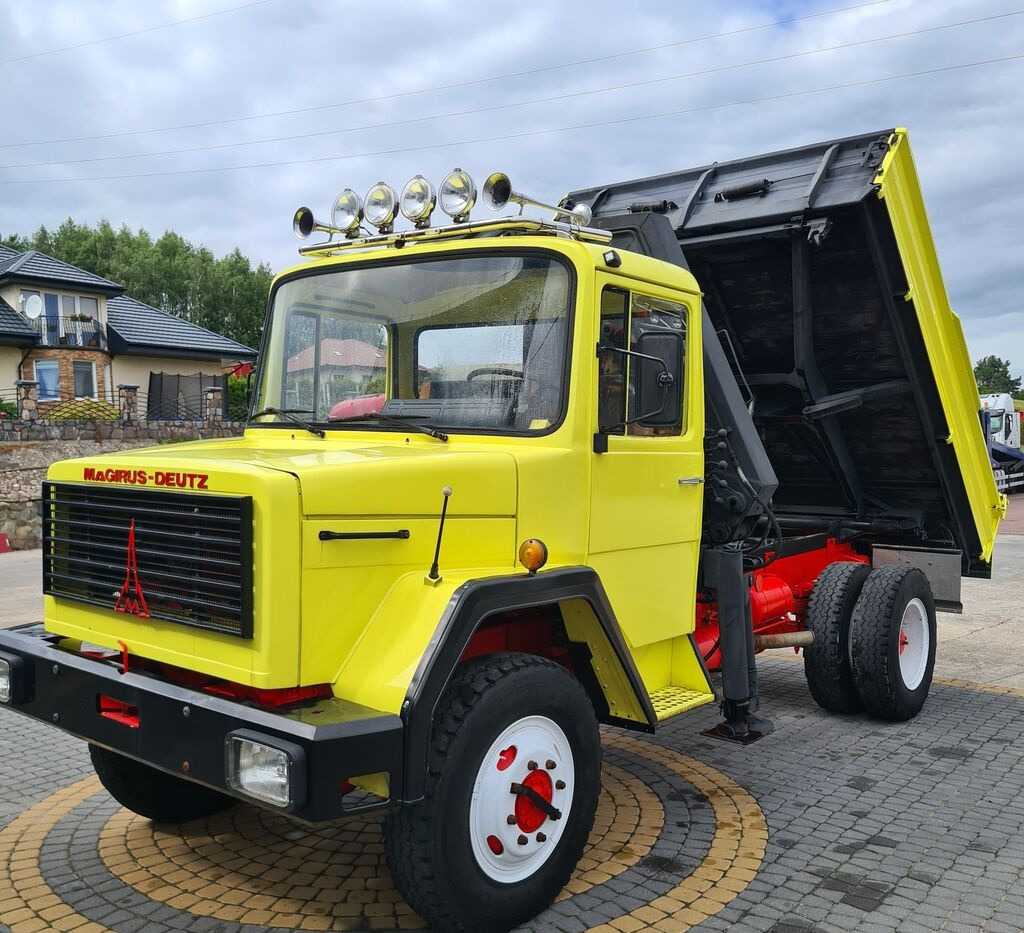 IVECO MAGIRUS STRALIS kiper 4x4 + HDS - Camion basculantă, Camion cu macara: Foto 3 IVECO MAGIRUS STRALIS kiper 4x4 + HDS - Camion basculantă, Camion cu macara: Foto 3