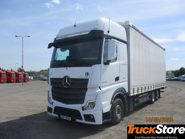 Mercedes-Benz Actros 2548 - Camion cu prelată: Foto 1 Mercedes-Benz Actros 2548 - Camion cu prelată: Foto 1