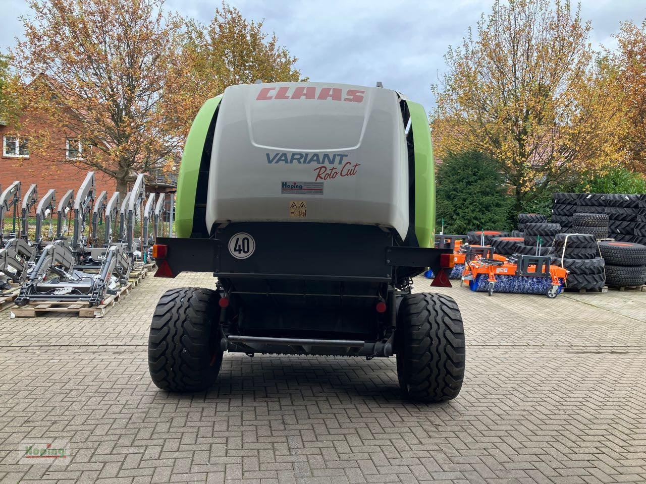 CLAAS Variant 385 - Presă baloţi rotunzi: Foto 3 CLAAS Variant 385 - Presă baloţi rotunzi: Foto 3