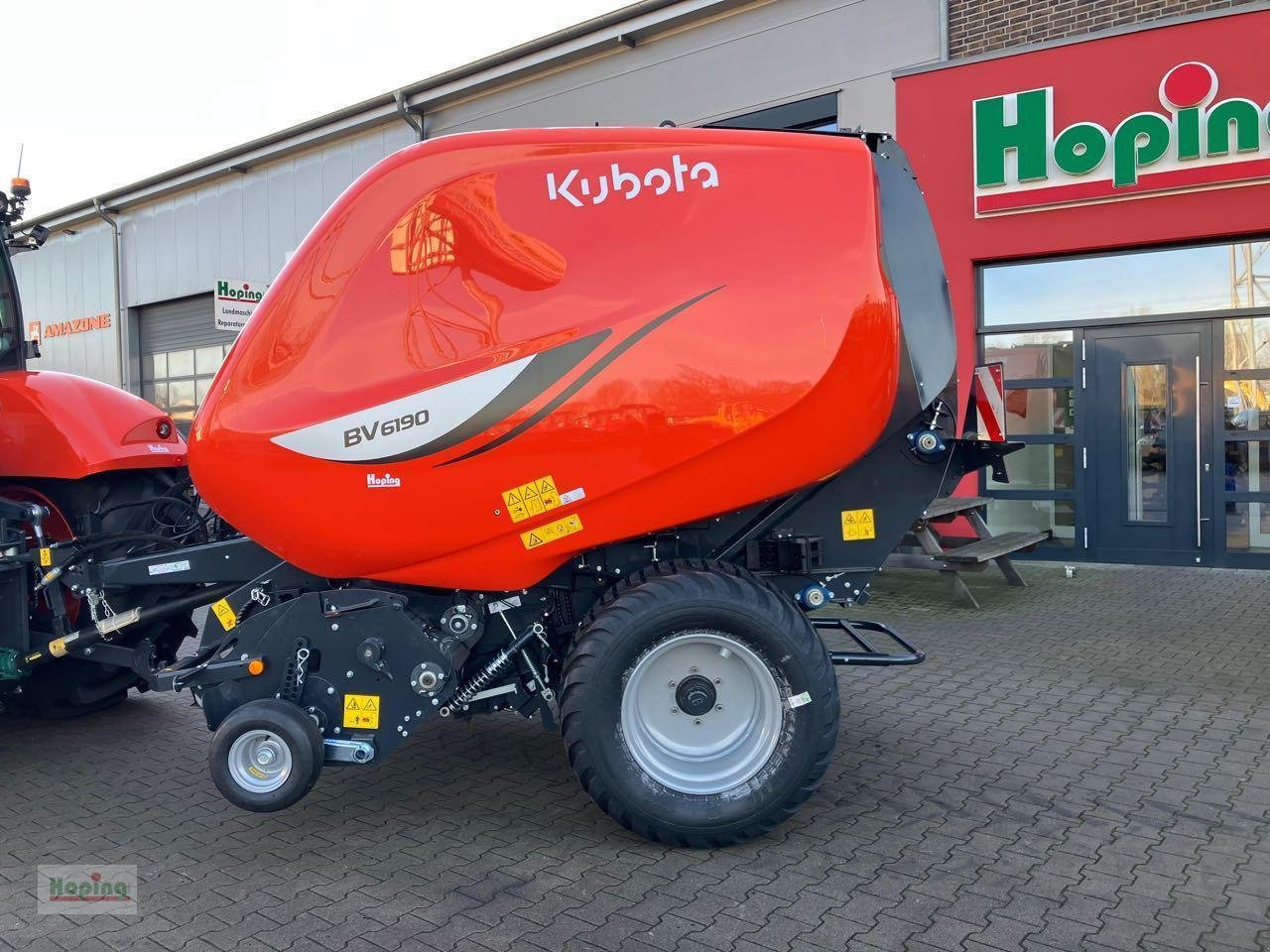 Kubota BV6190 CF 15 N - Presă baloţi rotunzi: Foto 1 Kubota BV6190 CF 15 N - Presă baloţi rotunzi: Foto 1