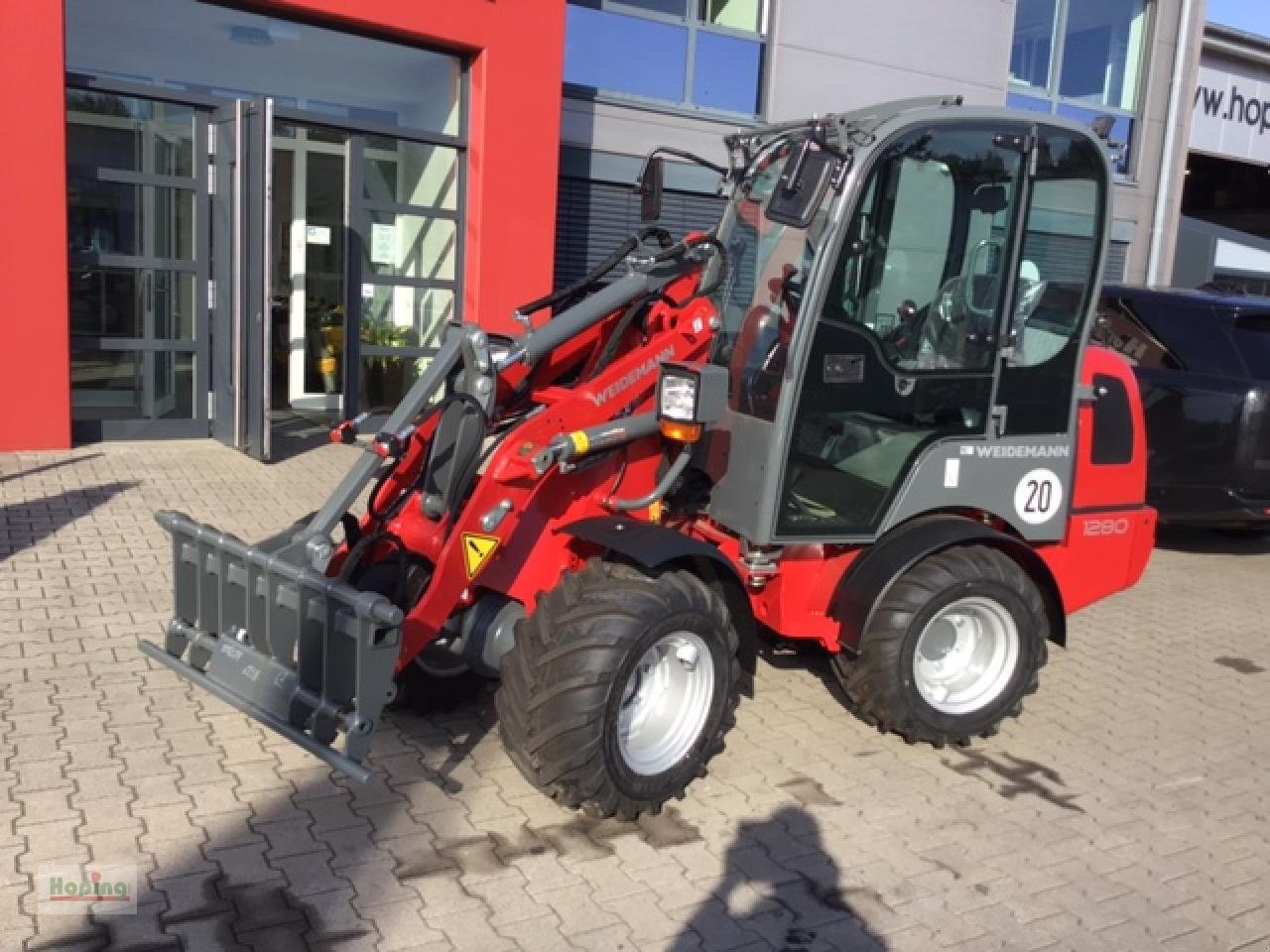 Weidemann 1280 - Încărcător frontal pe pneuri: Foto 3 Weidemann 1280 - Încărcător frontal pe pneuri: Foto 3