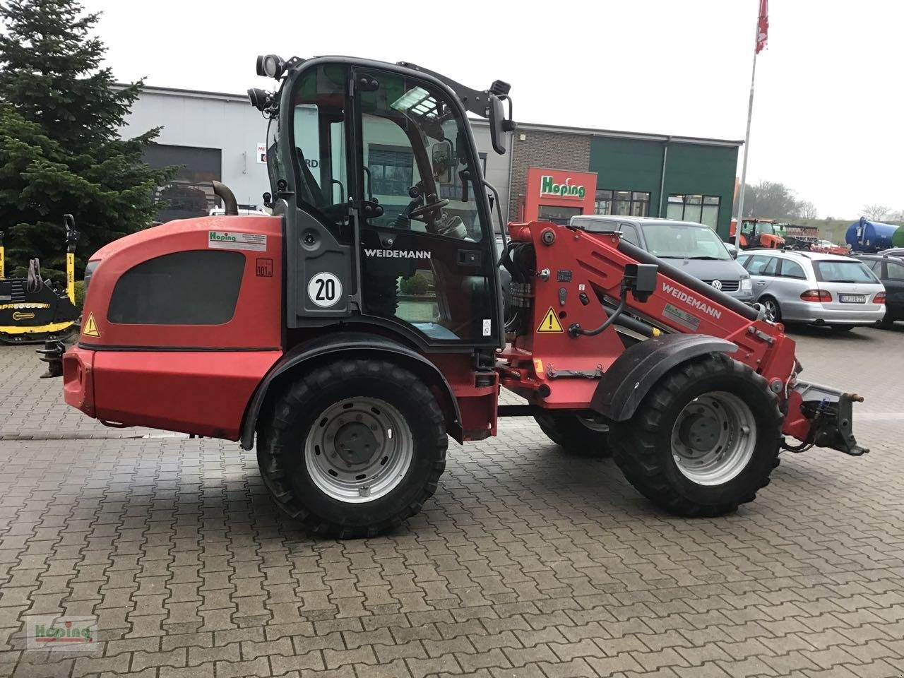 Weidemann 3080 T - Încărcător pe roți telescopic: Foto 5 Weidemann 3080 T - Încărcător pe roți telescopic: Foto 5