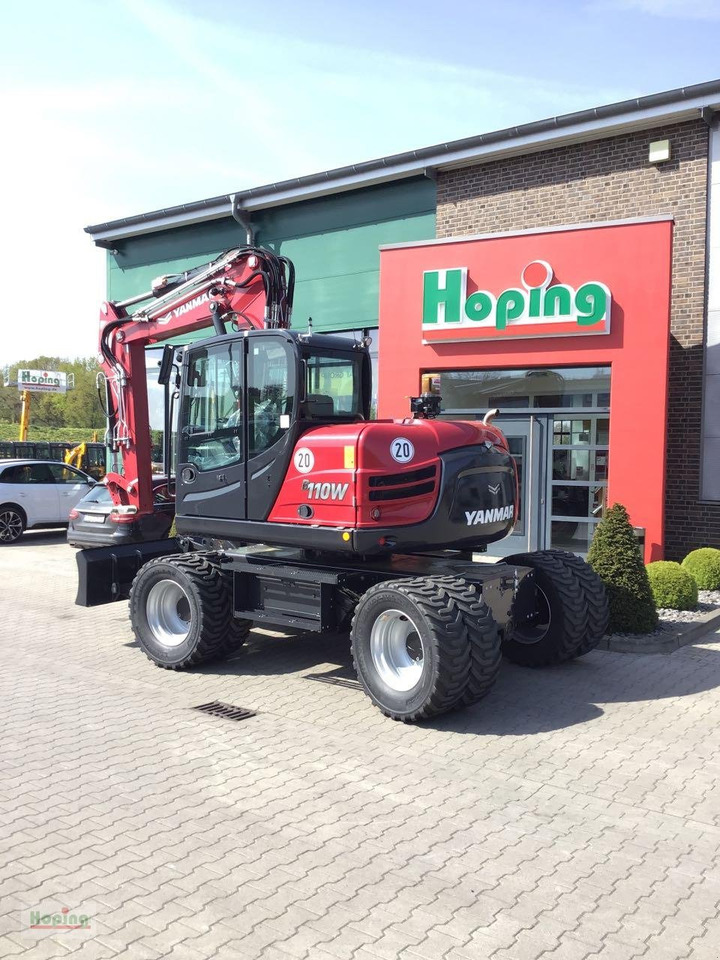 Yanmar B110W - Excavator pe roţi: Foto 2 Yanmar B110W - Excavator pe roţi: Foto 2