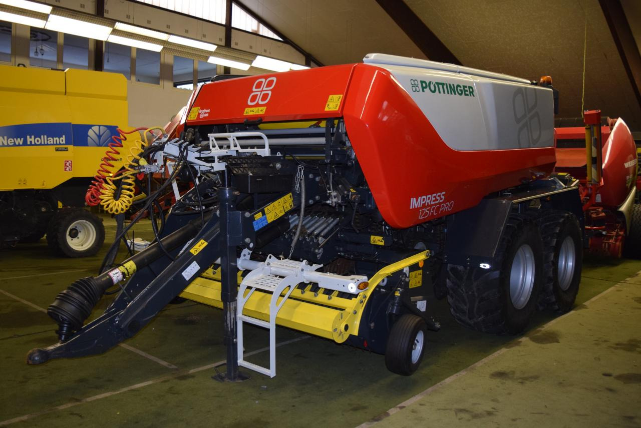 Pöttinger Impress 125 FC Pro *Press-Wickelkombinationen* - Presă baloţi rotunzi: Foto 3 Pöttinger Impress 125 FC Pro *Press-Wickelkombinationen* - Presă baloţi rotunzi: Foto 3