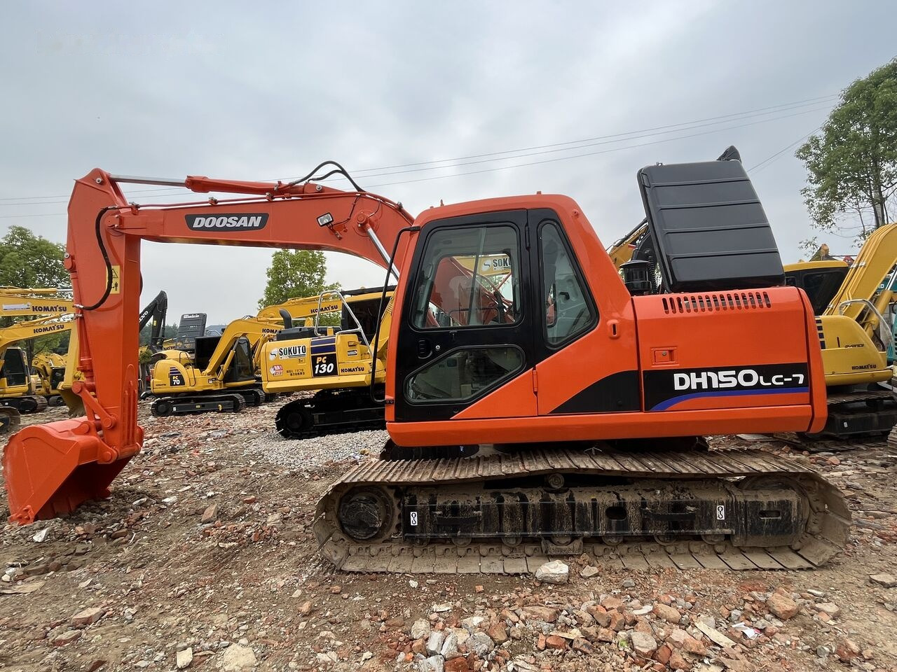 Doosan DH150LC-7 - Excavator pe şenile: Foto 3 Doosan DH150LC-7 - Excavator pe şenile: Foto 3