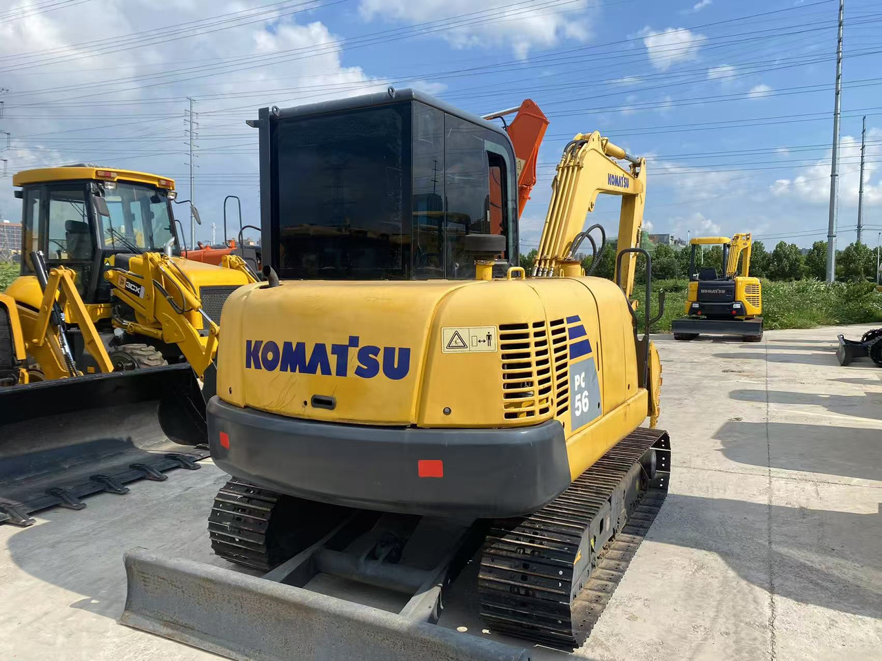 Mini excavator KOMATSU PC56-7: Foto 6