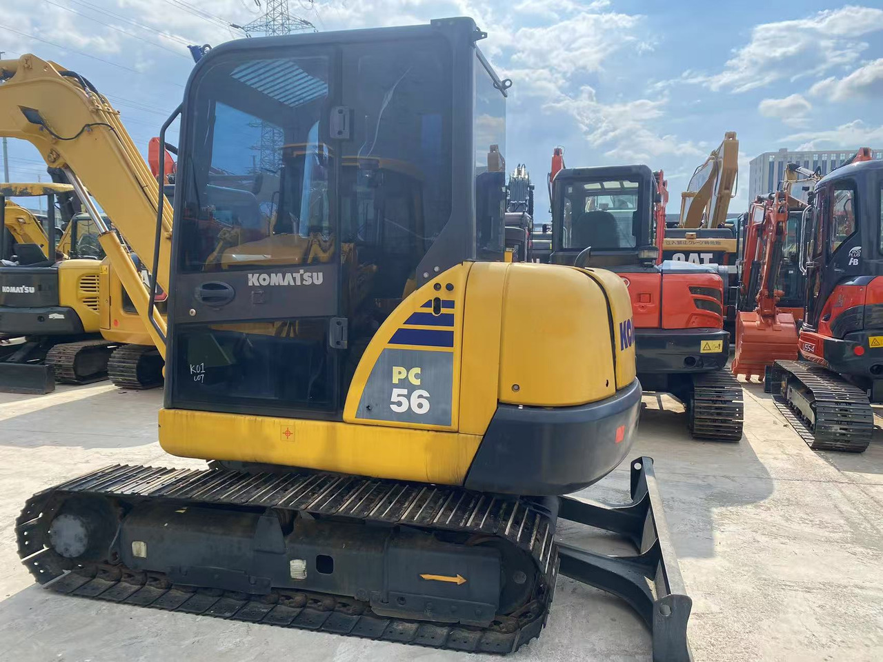 KOMATSU PC56-7 - Mini excavator: Foto 4 KOMATSU PC56-7 - Mini excavator: Foto 4