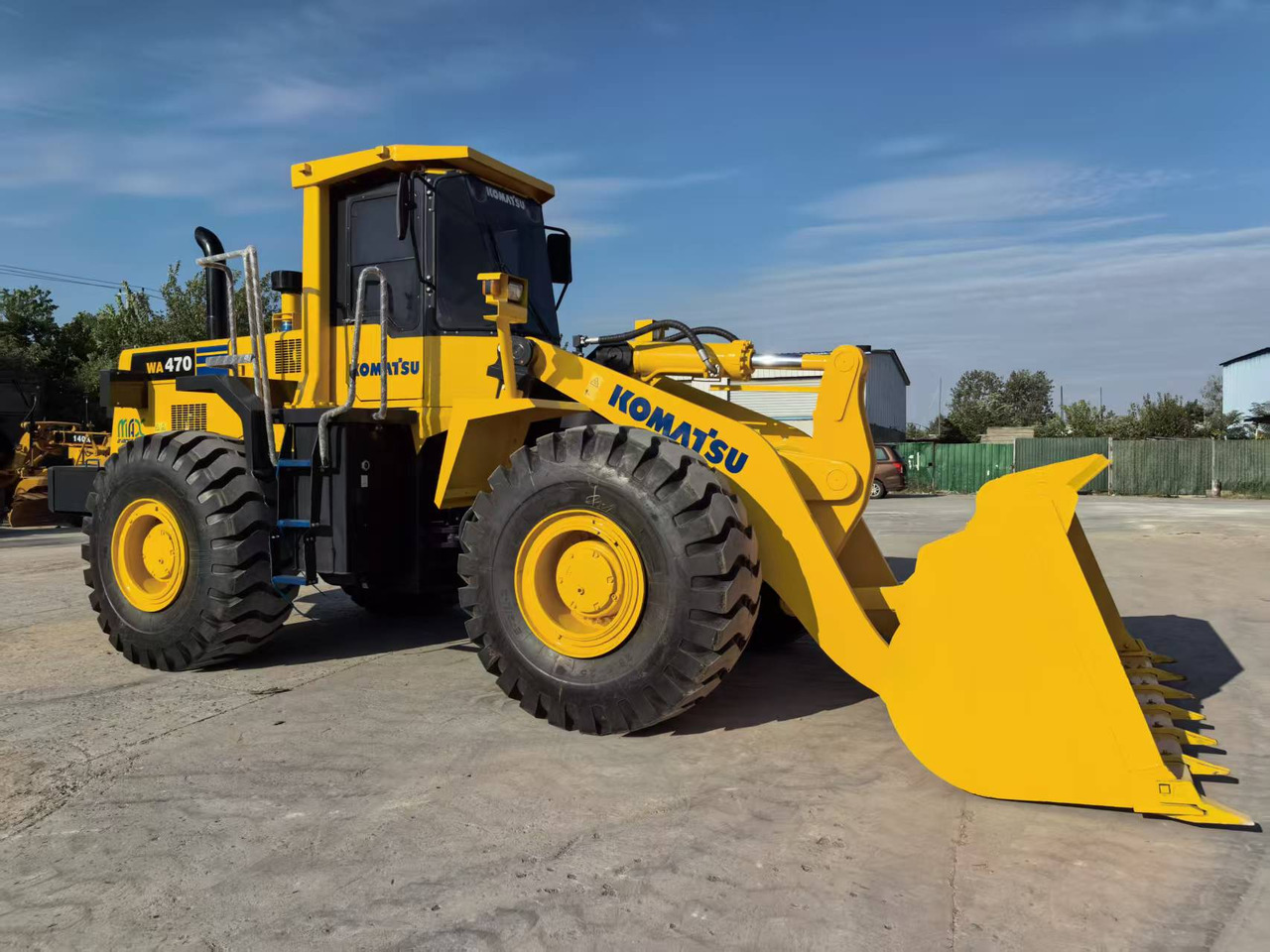 KOMATSU WA470 - Încărcător frontal pe pneuri: Foto 2 KOMATSU WA470 - Încărcător frontal pe pneuri: Foto 2