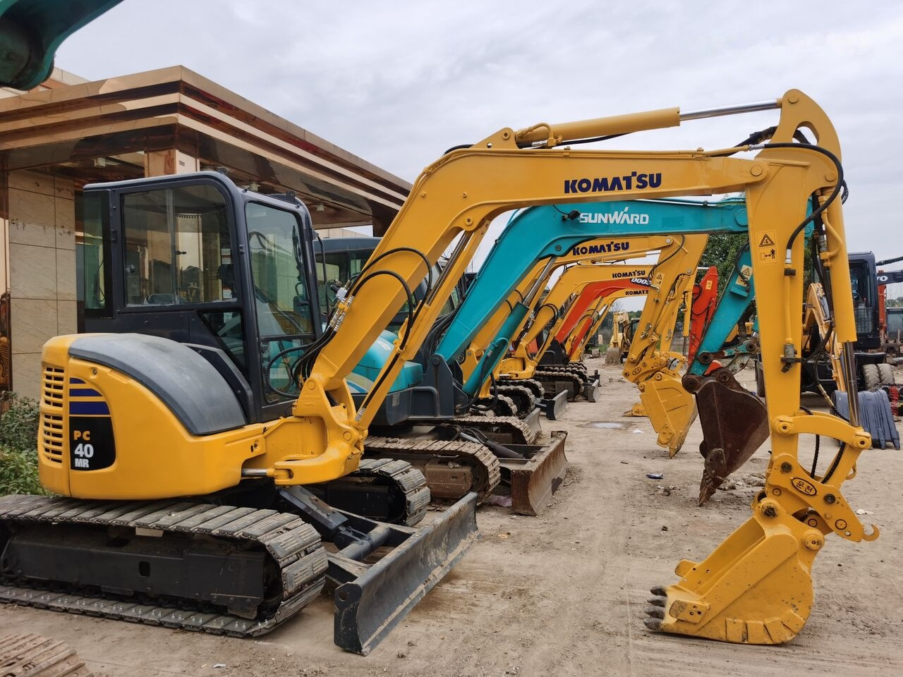 Komatsu PC40 - Mini excavator: Foto 2 Komatsu PC40 - Mini excavator: Foto 2