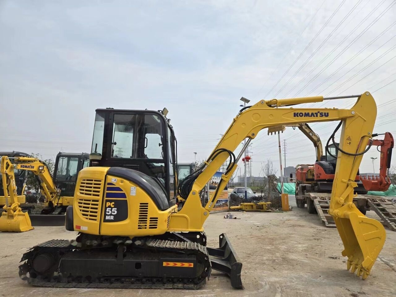 Komatsu PC55MR - Mini excavator: Foto 1 Komatsu PC55MR - Mini excavator: Foto 1