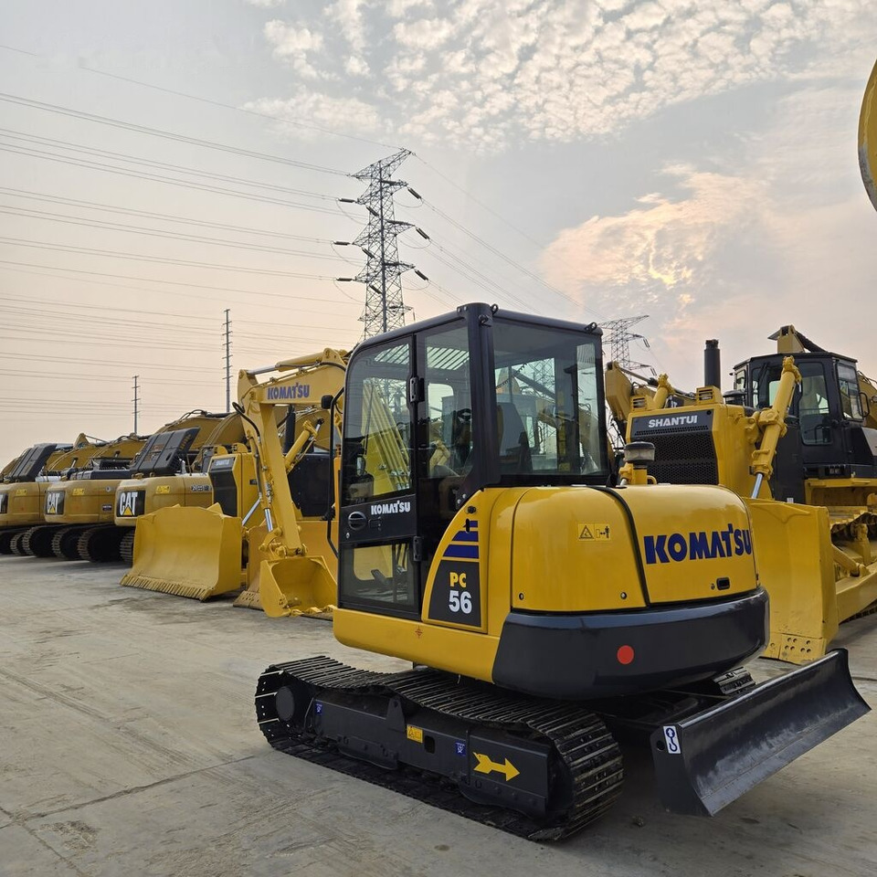 Komatsu PC56 - Mini excavator: Foto 1 Komatsu PC56 - Mini excavator: Foto 1
