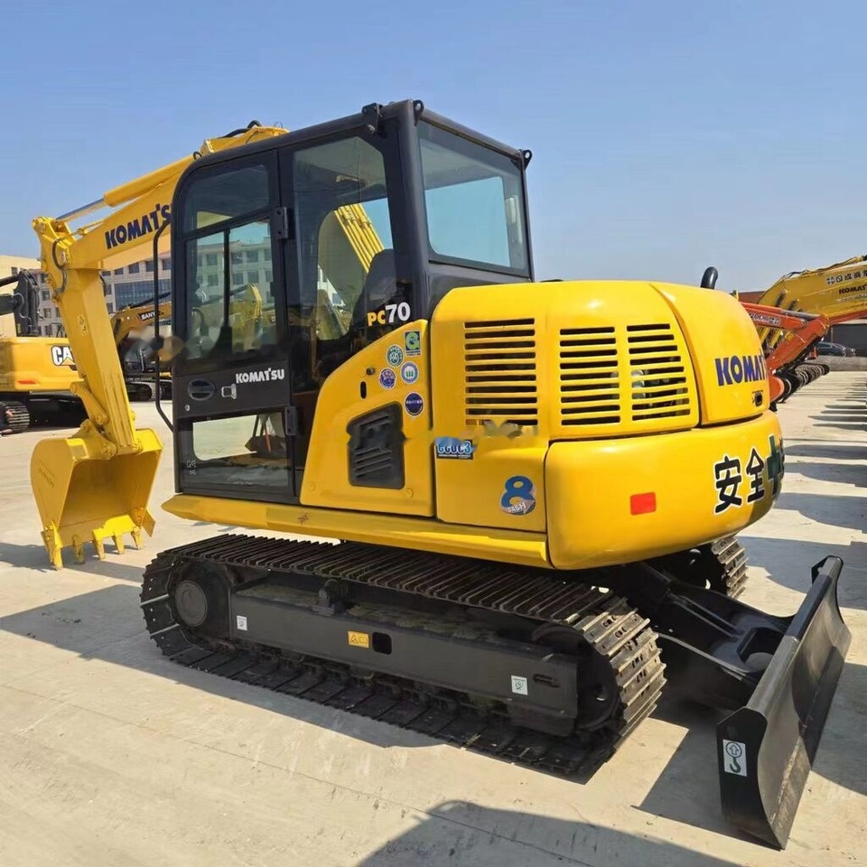 Komatsu PC70-8 - Excavator pe şenile: Foto 4 Komatsu PC70-8 - Excavator pe şenile: Foto 4