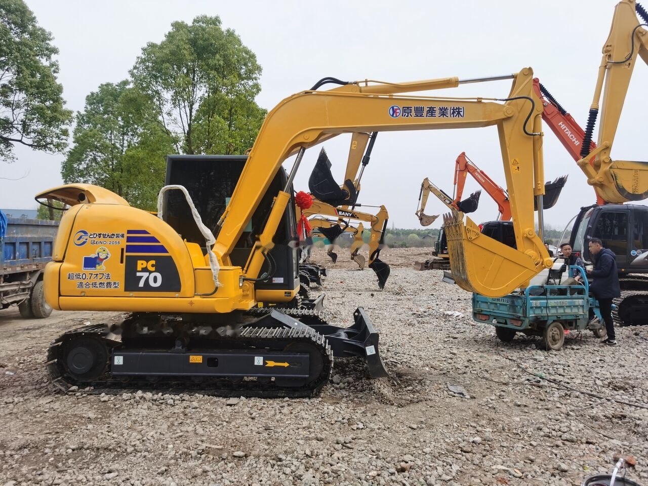 Komatsu PC70-8 - Excavator pe şenile: Foto 1 Komatsu PC70-8 - Excavator pe şenile: Foto 1