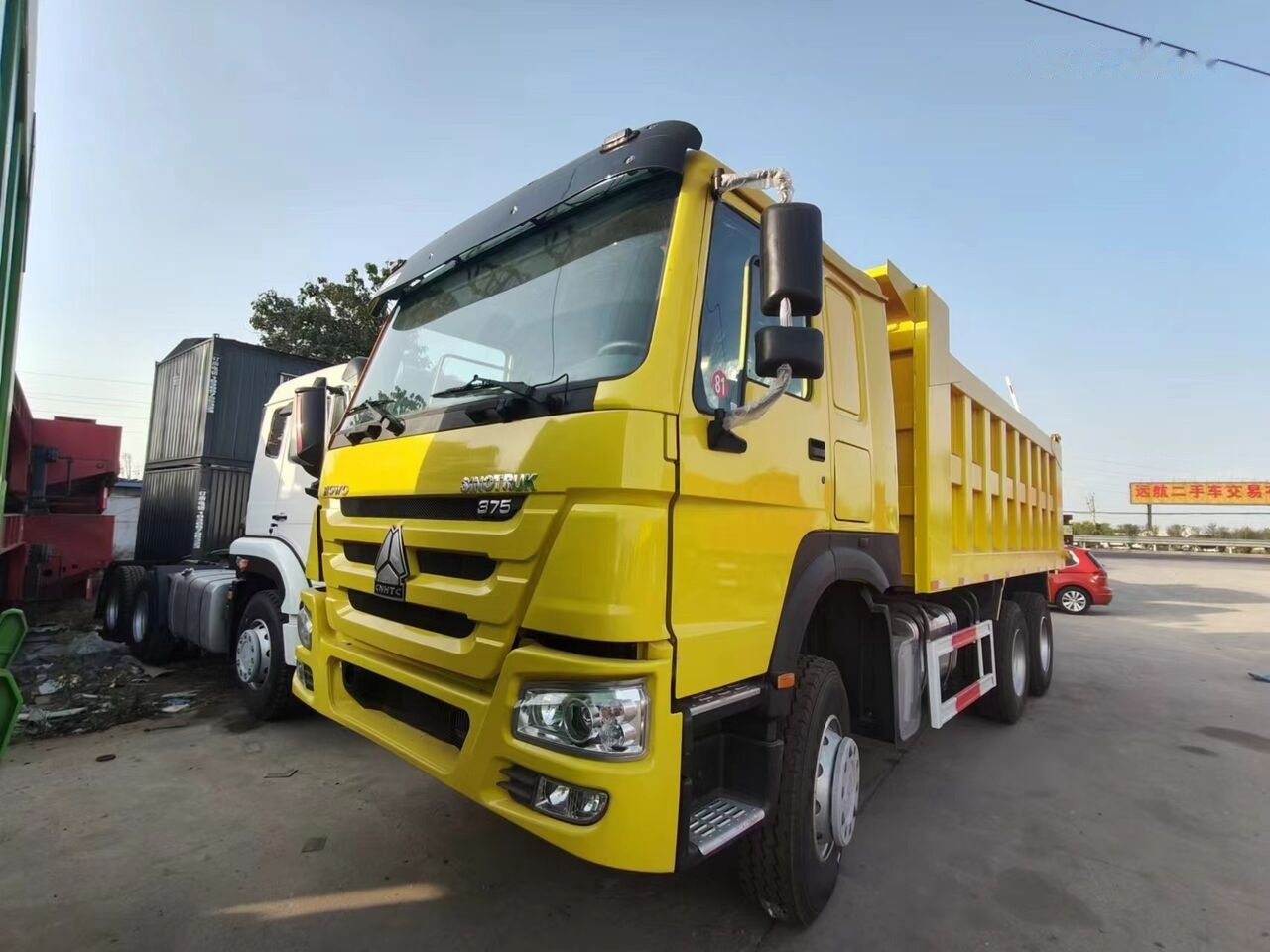 Sinotruk Howo 375 - Camion basculantă: Foto 1 Sinotruk Howo 375 - Camion basculantă: Foto 1