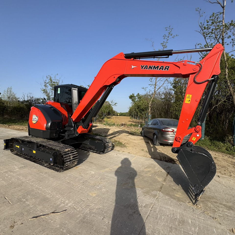 Yanmar Vio80 - Excavator pe şenile: Foto 2 Yanmar Vio80 - Excavator pe şenile: Foto 2