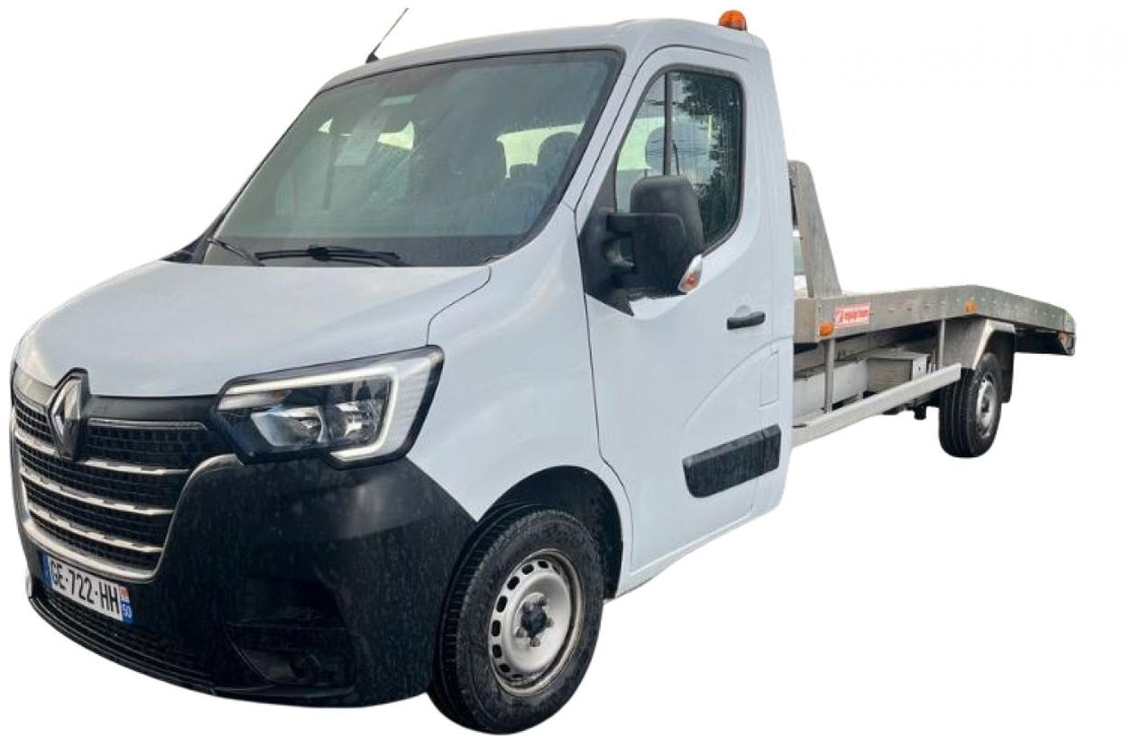 Maşină de tractare RENAULT MASTER PORTE VOITURE DEPANNEUSE 2.3 DCI 135CH PLATEAU FIX'ALU EQUIP'M: Foto 1