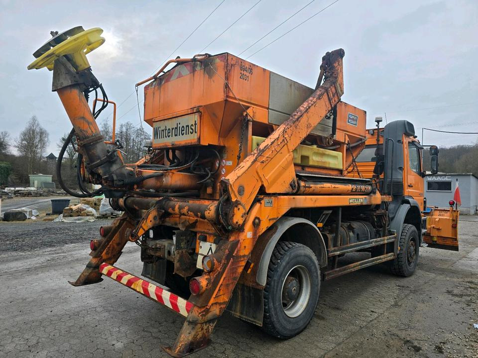 Mercedes-Benz Atego 1828 AK Absetzkipper Meiller Schmidt Schneepflug Küpper-Weisser Salzstreuer Allrad - Utilaj deszăpezire: Foto 3 Mercedes-Benz Atego 1828 AK Absetzkipper Meiller Schmidt Schneepflug Küpper-Weisser Salzstreuer Allrad - Utilaj deszăpezire: Foto 3