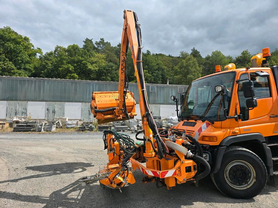 Mulag MKM 700 Mähausleger 2015 Böschungsmäher Böschungsmulcher Tandemmäher Für Unimog UGE UGN 405 427 424 U400 300 500 - Tocător cu braţ: Foto 4 Mulag MKM 700 Mähausleger 2015 Böschungsmäher Böschungsmulcher Tandemmäher Für Unimog UGE UGN 405 427 424 U400 300 500 - Tocător cu braţ: Foto 4