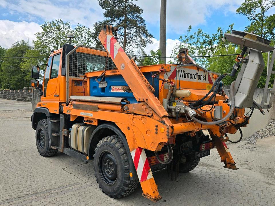 Unimog 405/10 U300 Bluetec 5 Mercedes-Benz U 300 UGE UGN mit Jotha Absetzkipper combi con 4518 Absetzer - Utilaj deszăpezire: Foto 2 Unimog 405/10 U300 Bluetec 5 Mercedes-Benz U 300 UGE UGN mit Jotha Absetzkipper combi con 4518 Absetzer - Utilaj deszăpezire: Foto 2