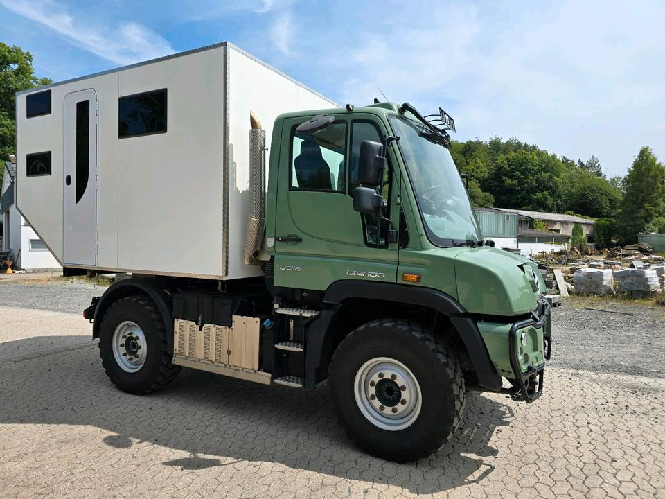 Unimog U 318 Wohnmobil Expeditionsfahrzeug euro 6 Blue tec UGE UGN Leerkabine U318 EAS Mercedes-Benz - Camper van: Foto 2 Unimog U 318 Wohnmobil Expeditionsfahrzeug euro 6 Blue tec UGE UGN Leerkabine U318 EAS Mercedes-Benz - Camper van: Foto 2