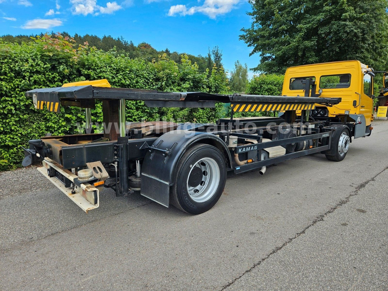 Mercedes-Benz Kamag * WBH 25 * Wiesel * Umsetzer * Sattelkupp. - Camion transport containere/ Swap body: Foto 5 Mercedes-Benz Kamag * WBH 25 * Wiesel * Umsetzer * Sattelkupp. - Camion transport containere/ Swap body: Foto 5