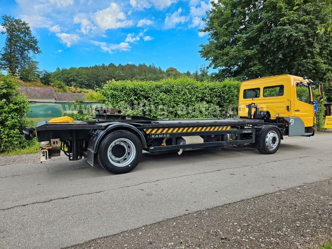 Mercedes-Benz Kamag * WBH 25 * Wiesel * Umsetzer * Sattelkupp. - Camion şasiu: Foto 4 Mercedes-Benz Kamag * WBH 25 * Wiesel * Umsetzer * Sattelkupp. - Camion şasiu: Foto 4