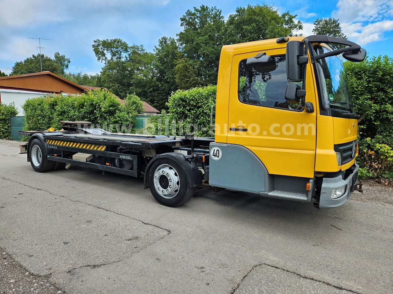 Mercedes-Benz Kamag * WBH 25 * Wiesel * Umsetzer * Sattelkupp. - Camion şasiu: Foto 3 Mercedes-Benz Kamag * WBH 25 * Wiesel * Umsetzer * Sattelkupp. - Camion şasiu: Foto 3