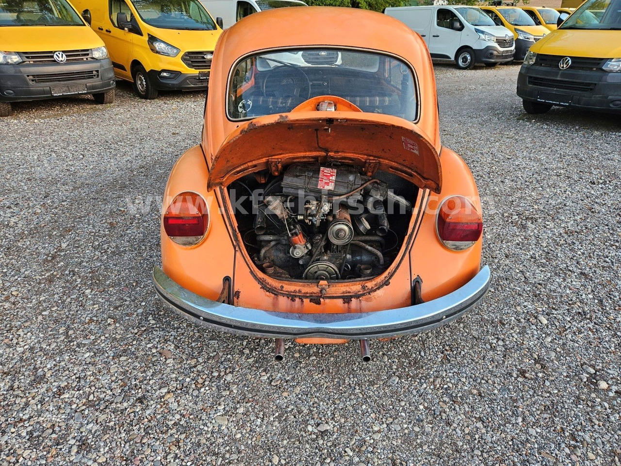 Berlină/ Sedan Volkswagen Käfer 1200 1.Hand in der seltenen Farbe Orange: Foto 12